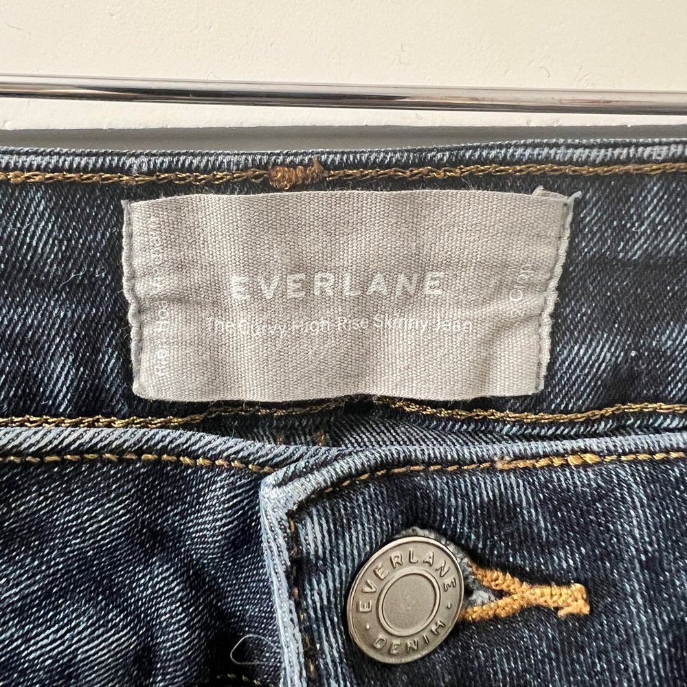 Everlane Curvy High Rise Crop Skinny Women's Jeans - Picture 3 of 3